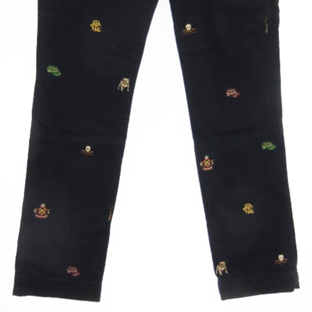 POLO RALPH LAUREN - ポロ ラルフローレン チノパン 刺繍 総柄 POLO RALPH LAUREN - ポロ ラルフローレン チノパン 刺繍 総柄