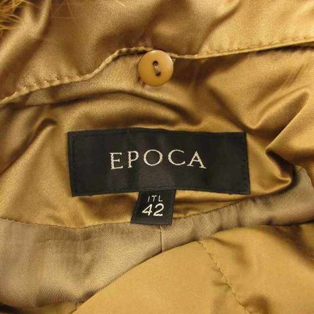 EPOCA - エポカ ダウンコート ロング キルティング フォックス EPOCA - エポカ ダウンコート ロング キルティング フォックス