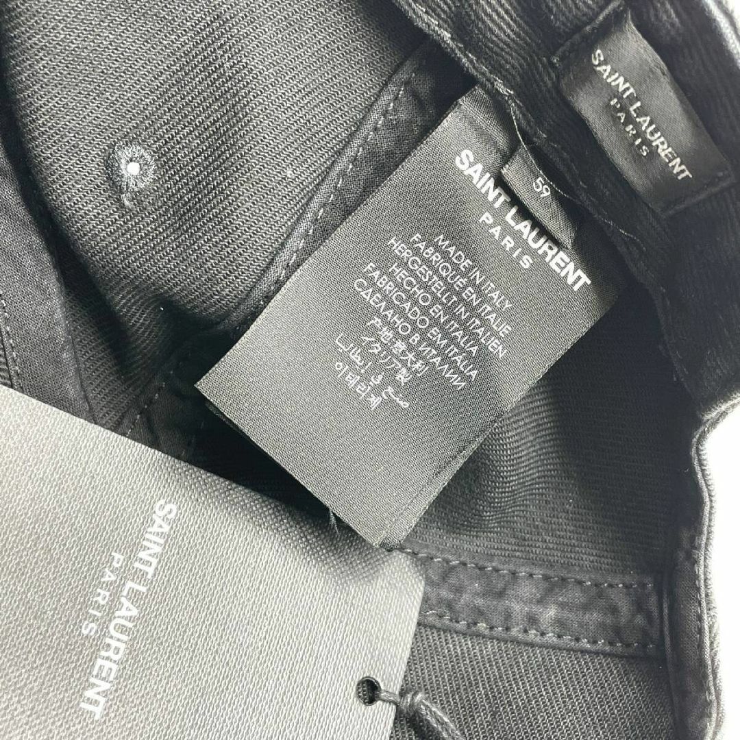 SAINT LAURENT - タグ付き サンローラン カサンドラ キャップ