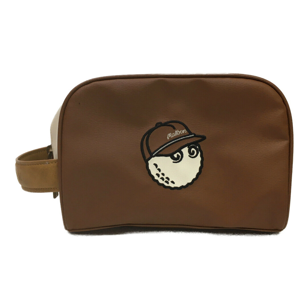 coco 中古 マルボンゴルフ MALBON GOLF カートバッグ 茶 coco 中古 マルボンゴルフ MALBON GOLF カートバッグ 茶