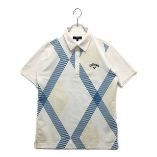 キャロウェイ(Callaway)のcoco 中古 キャロウェイ Callaway メンズ 半袖ポロシャツ L 白系 ホワイト(ウエア)