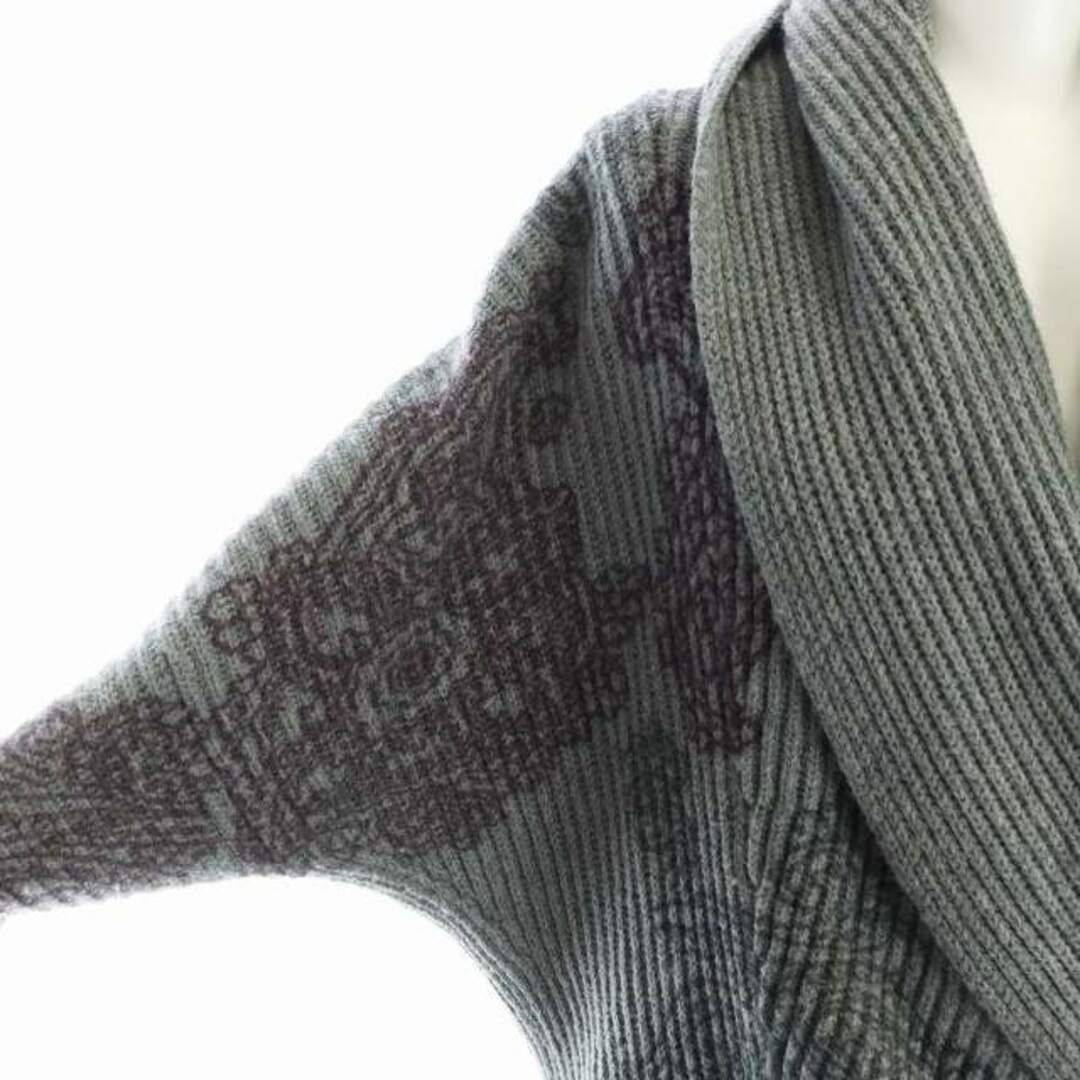 ETRO - エトロ ニットカーディガン 長袖 総柄 ショールカラー ETRO - エトロ ニットカーディガン 長袖 総柄 ショールカラー