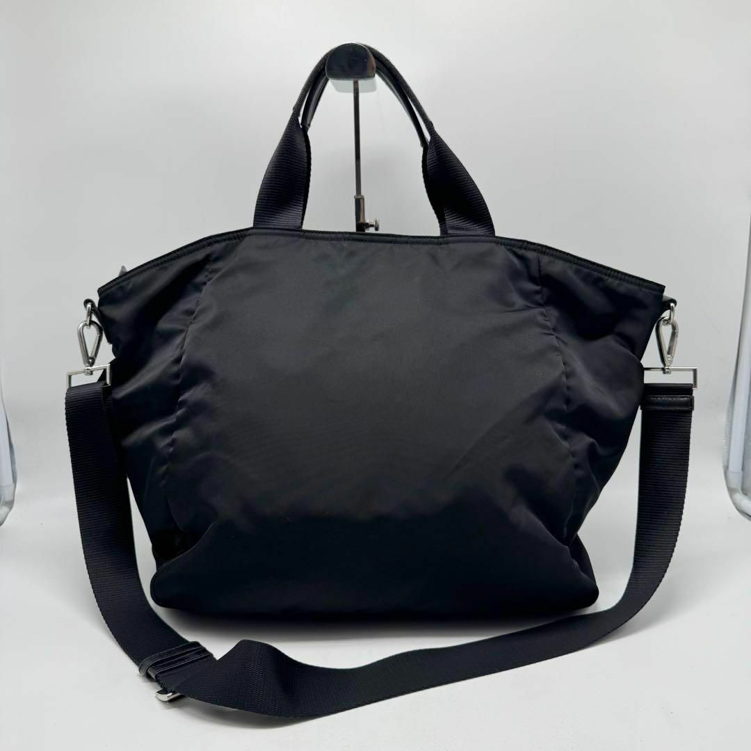 PRADA - 【美品】プラダ トートバッグ 2way ショルダー レザー PRADA - 【美品】プラダ トートバッグ 2way ショルダー レザー