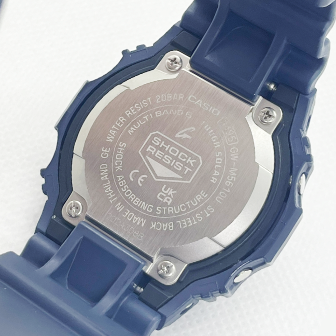 カシオ G-SHOCK スクエア デジタル マルチ6 電波ソーラー ブルー カシオ G-SHOCK スクエア デジタル マルチ6 電波ソーラー ブルー