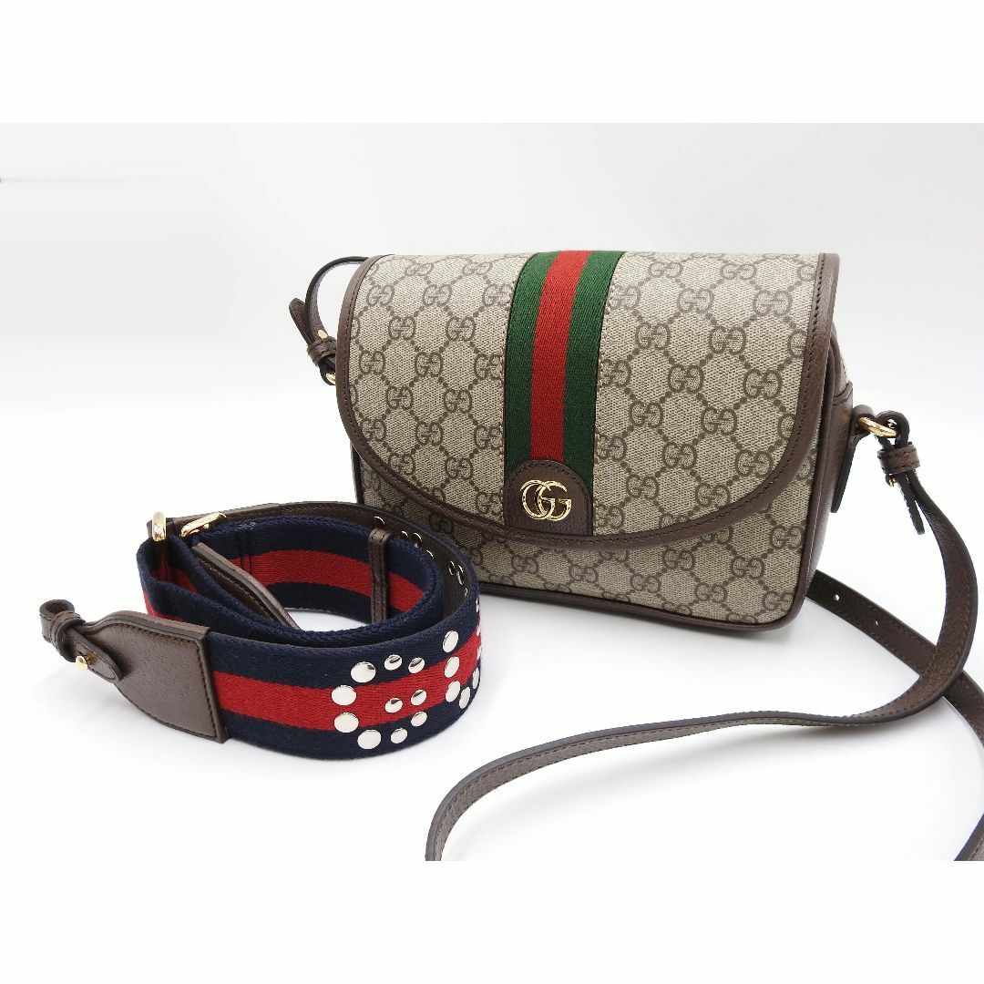 GUCCI - グッチ GGスプリーム メッセンジャーバッグ ショルダー GUCCI - グッチ GGスプリーム メッセンジャーバッグ ショルダー