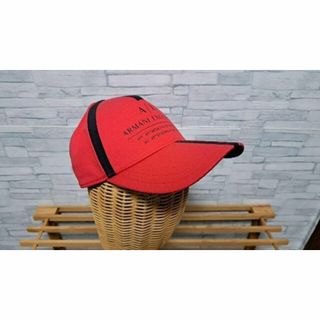 アルマーニエクスチェンジ(ARMANI EXCHANGE)の☆アルマーニエクスチェンジ ロゴ プリント キャップ 帽子☆新品(キャップ)