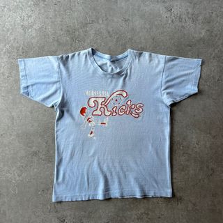 チャンピオン(Champion)の70s チャンピオン tシャツ USA製 ライトブルー L バータグ(Tシャツ/カットソー(半袖/袖なし))