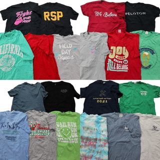 古着卸 まとめ売り カラーmix プリント 半袖Tシャツ 20枚セット 古着卸 まとめ売り カラーmix プリント 半袖Tシャツ 20枚セット