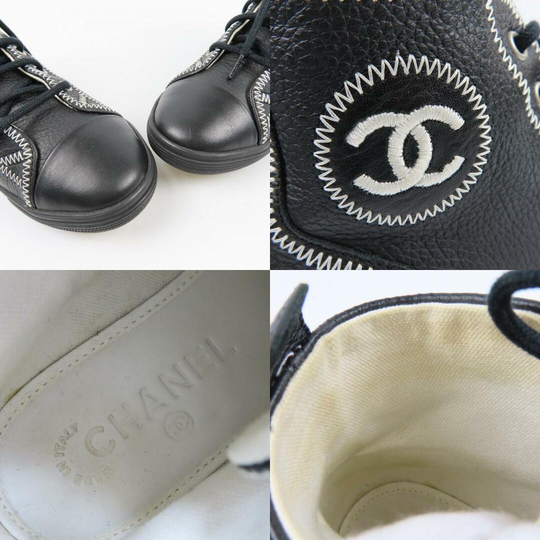 CHANEL - 新品同様美品 CHANEL シャネル 靴 シューズ ハイカット CHANEL - 新品同様美品 CHANEL シャネル 靴 シューズ ハイカット