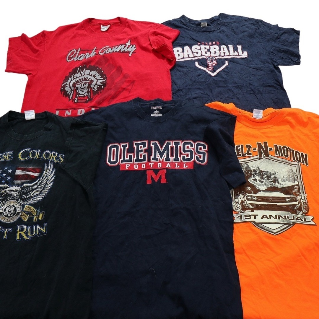 古着卸 まとめ売り カラーmix プリント 半袖Tシャツ 20枚セット 古着卸 まとめ売り カラーmix プリント 半袖Tシャツ 20枚セット