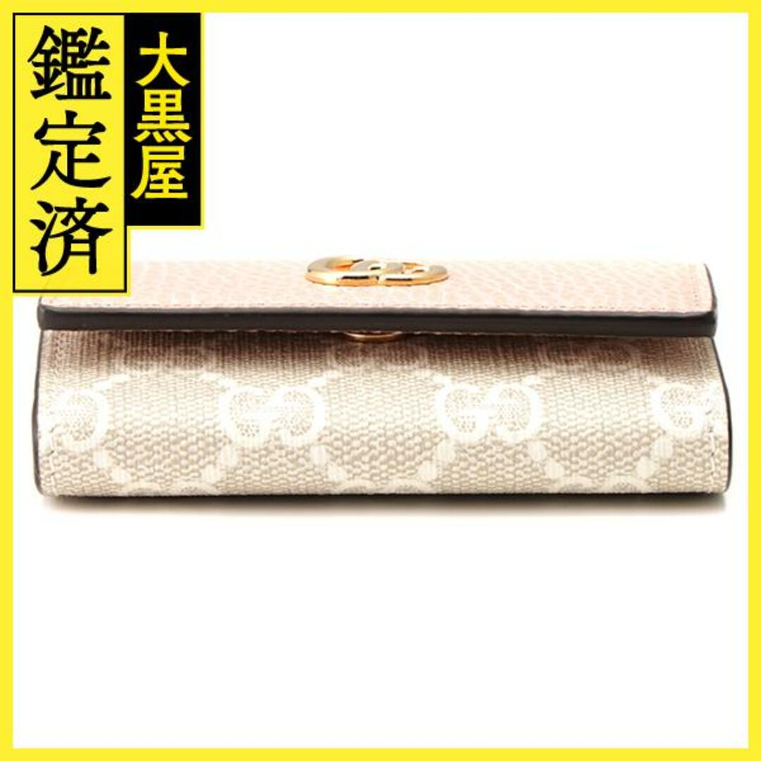 GUCCI - グッチ GGマーモント 6連 キーケース 456118 【473】の GUCCI - グッチ GGマーモント 6連 キーケース 456118 【473】の