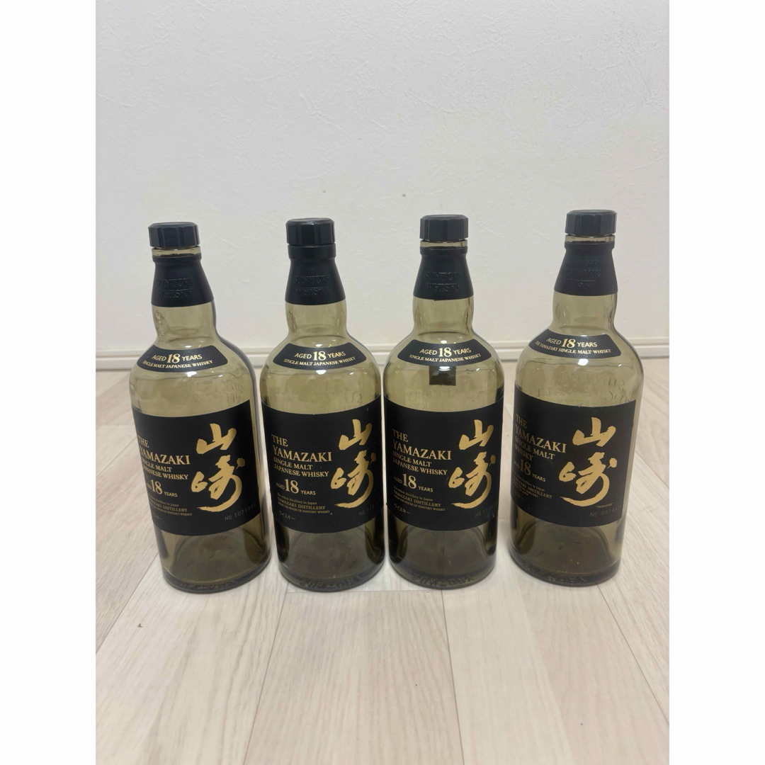 山崎18年.響21.マッカラン18年空瓶の通販 by いすゞ7547's 山崎18年.響21.マッカラン18年空瓶の通販 by いすゞ7547's