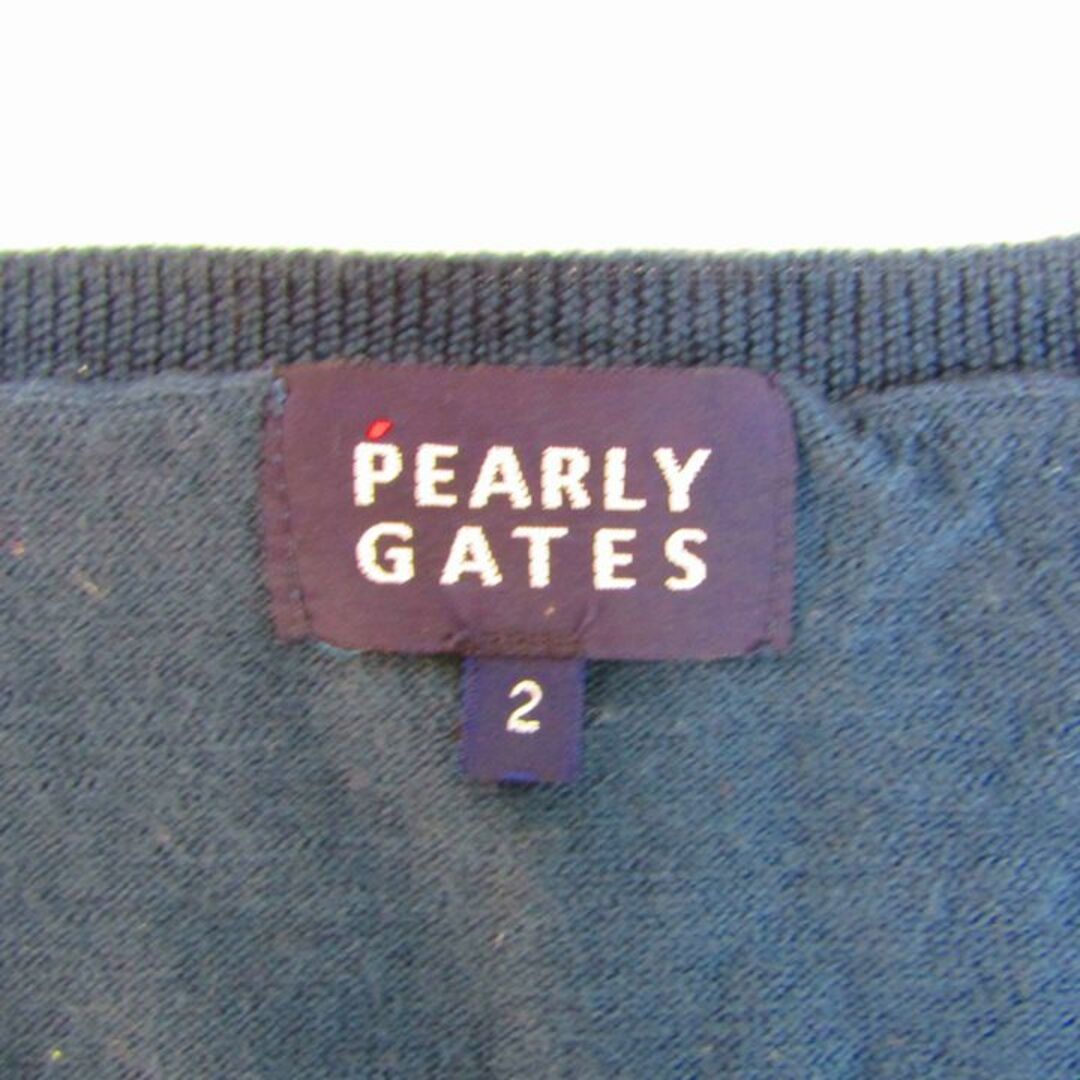 PEARLY GATES - パーリーゲイツ ニット トップス 長袖 ゴルフ PEARLY GATES - パーリーゲイツ ニット トップス 長袖 ゴルフ