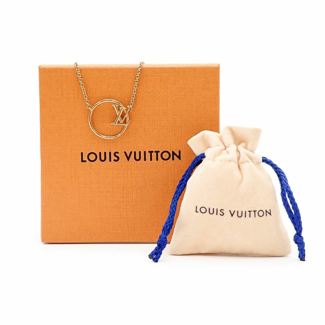 LOUIS VUITTON - 美品 ルイヴィトン ネックレス LV エクリプス LOUIS VUITTON - 美品 ルイヴィトン ネックレス LV エクリプス
