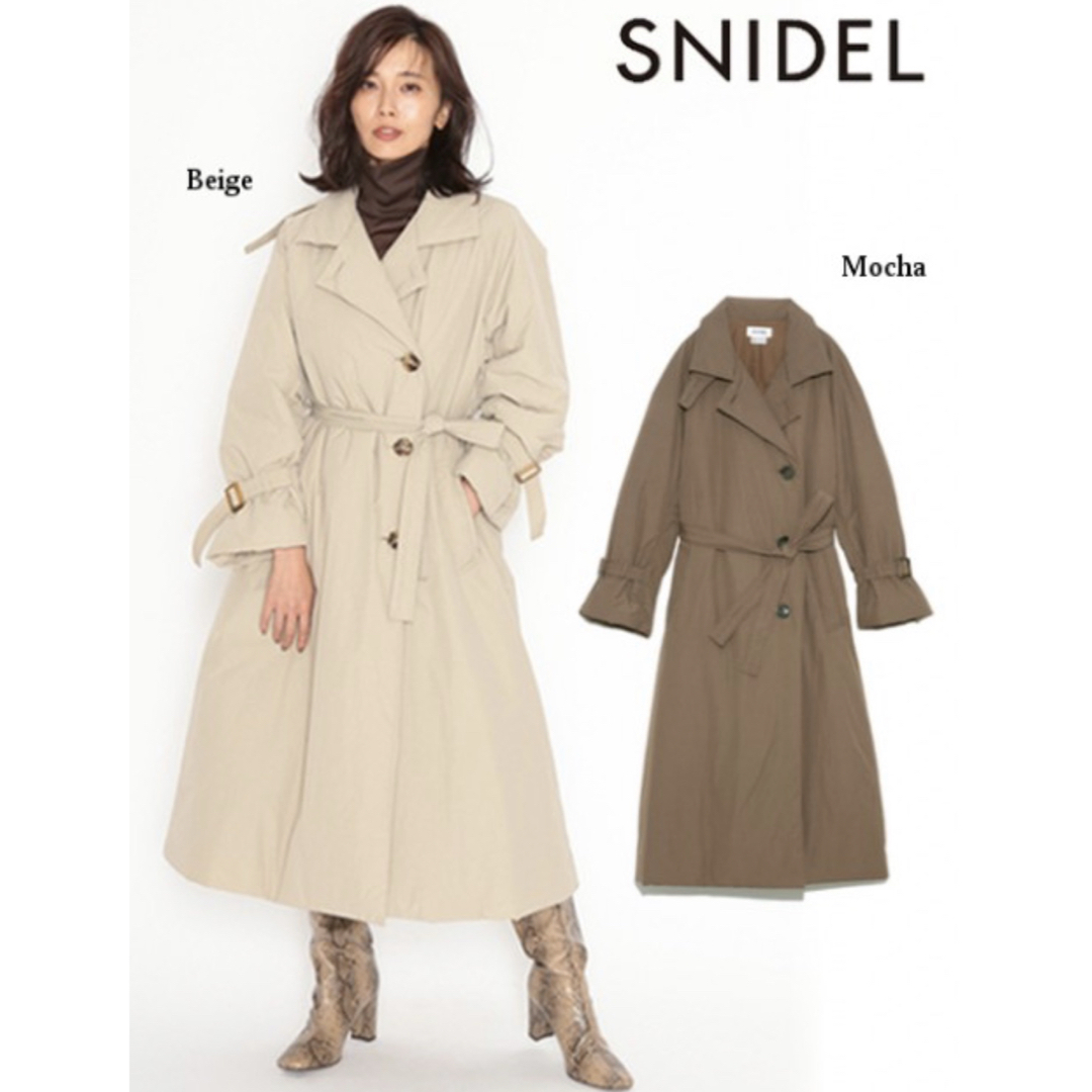 SNIDEL - snidel トレンチ中綿コートの通販 by ぉゅぃ's shop SNIDEL - snidel トレンチ中綿コートの通販 by ぉゅぃ's shop