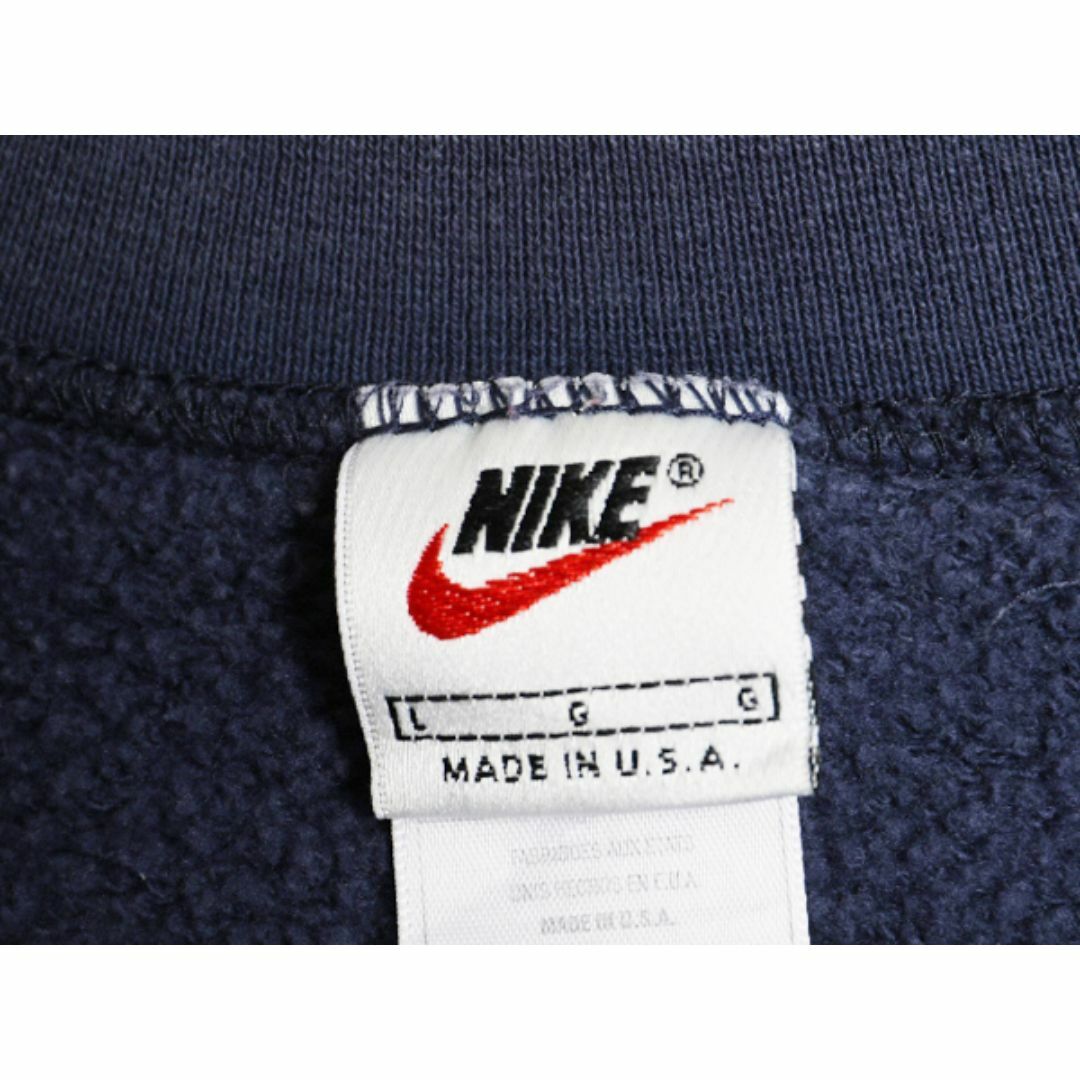 NIKE - 90s USA製 ナイキ カレッジ プリント スウェット メンズ NIKE - 90s USA製 ナイキ カレッジ プリント スウェット メンズ