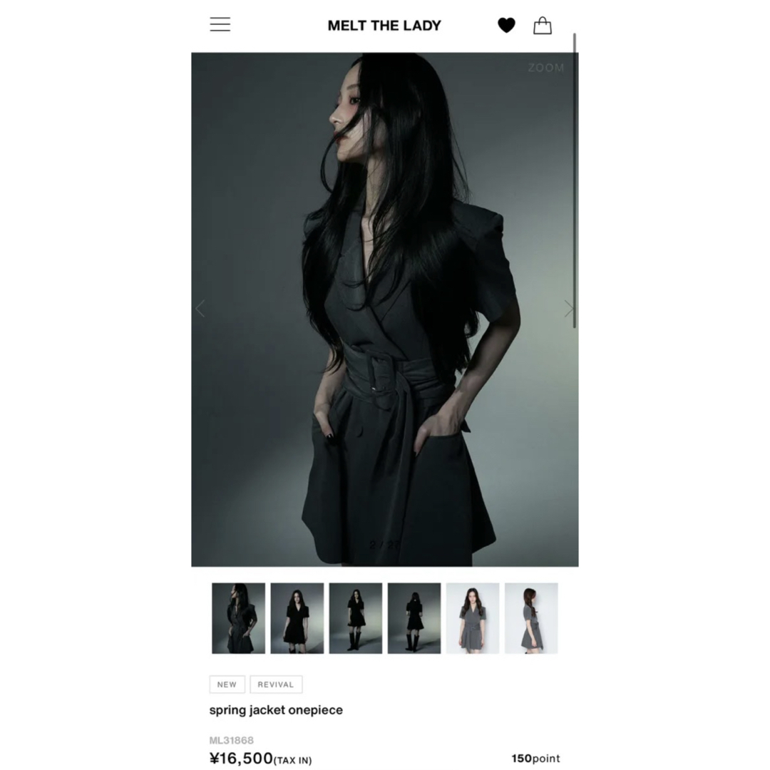 Bubbles - melt the lady spring jacket onepieceの通販 by favu Bubbles - melt the lady spring jacket onepieceの通販 by favu