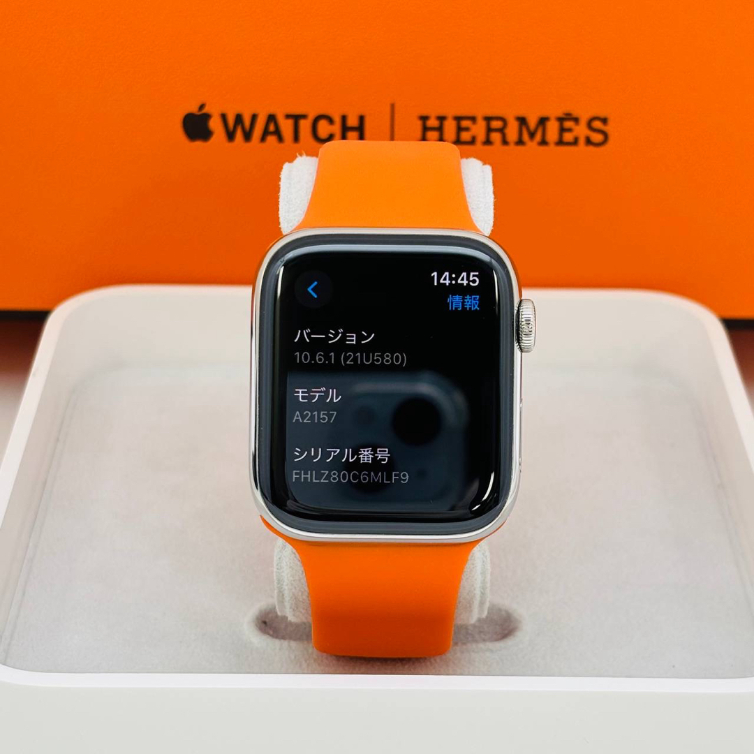 Apple Watch - Apple Watch Series5 HERMES 44mm W5-HM377の通販 Apple Watch - Apple Watch Series5 HERMES 44mm W5-HM377の通販