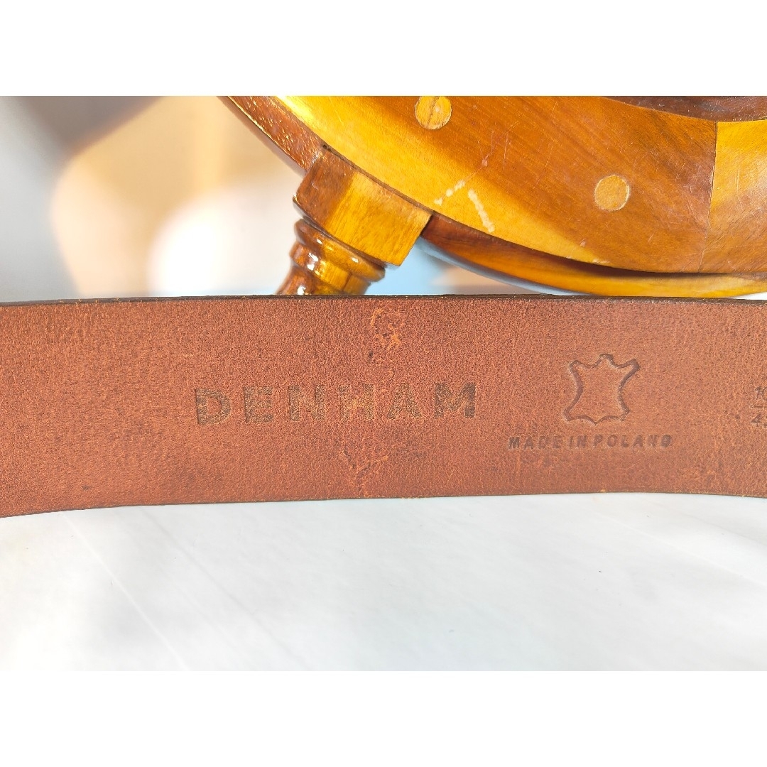 DENHAM - 【新品未使用品】DENHAM 艶本革/真鍮 高級フル DENHAM - 【新品未使用品】DENHAM 艶本革/真鍮 高級フル