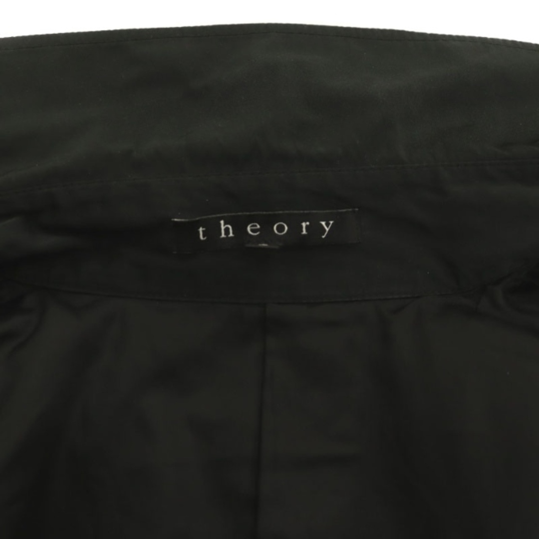 Theory - セオリー Theory トレンチコート ミドル丈 2 黒 Theory - セオリー Theory トレンチコート ミドル丈 2 黒