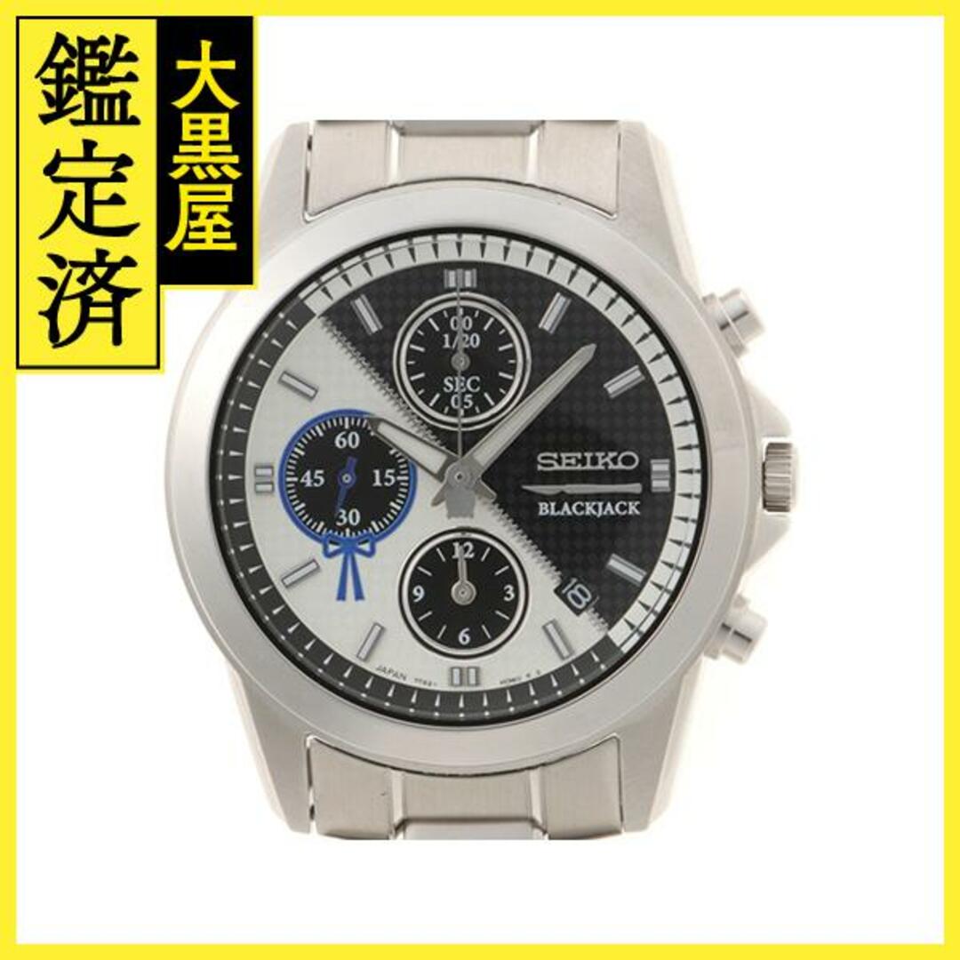 SEIKO - セイコー クロノグラフ ブラックジャック 50周年記念 7T92-HDC0 【200】