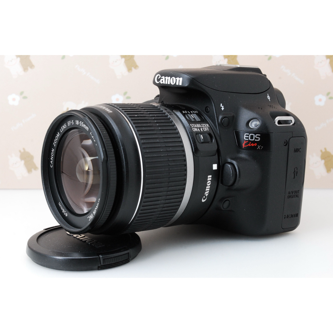 Canon - 美品❤️ショット極少❤️Canon eos Kiss X7❤️スマホ Canon - 美品❤️ショット極少❤️Canon eos Kiss X7❤️スマホ