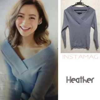 ヘザー(heather)のheather♡サマーニット(ニット/セーター)