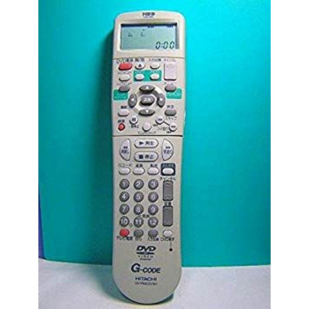 日立 HDD・DVDリモコン DV-RMDS160 d2ldlup スマホ/家電/カメラのテレビ/映像機器(その他)の商品写真