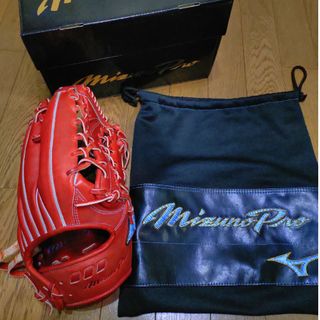 MIZUNO - ミズノプロ 硬式内野手用 ビッグM グローブ グラブの MIZUNO - ミズノプロ 硬式内野手用 ビッグM グローブ グラブの