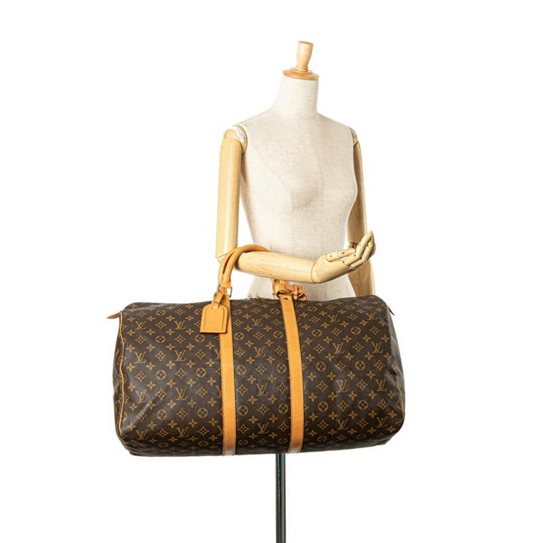 LOUIS VUITTON - ルイ ヴィトン モノグラム キーポル55 ボストン LOUIS VUITTON - ルイ ヴィトン モノグラム キーポル55 ボストン