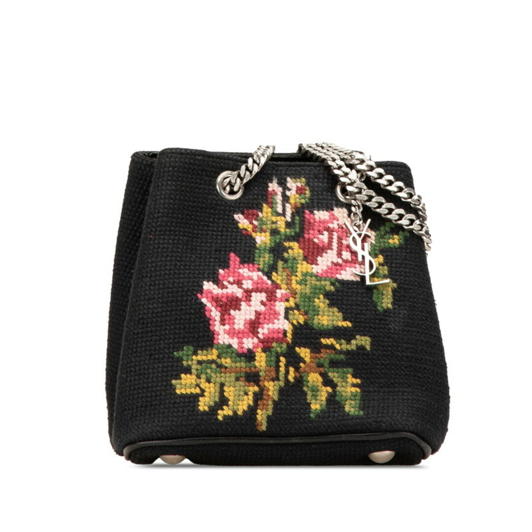SAINT LAURENT - サンローラン フラワー 花 モチーフ チェーン SAINT LAURENT - サンローラン フラワー 花 モチーフ チェーン