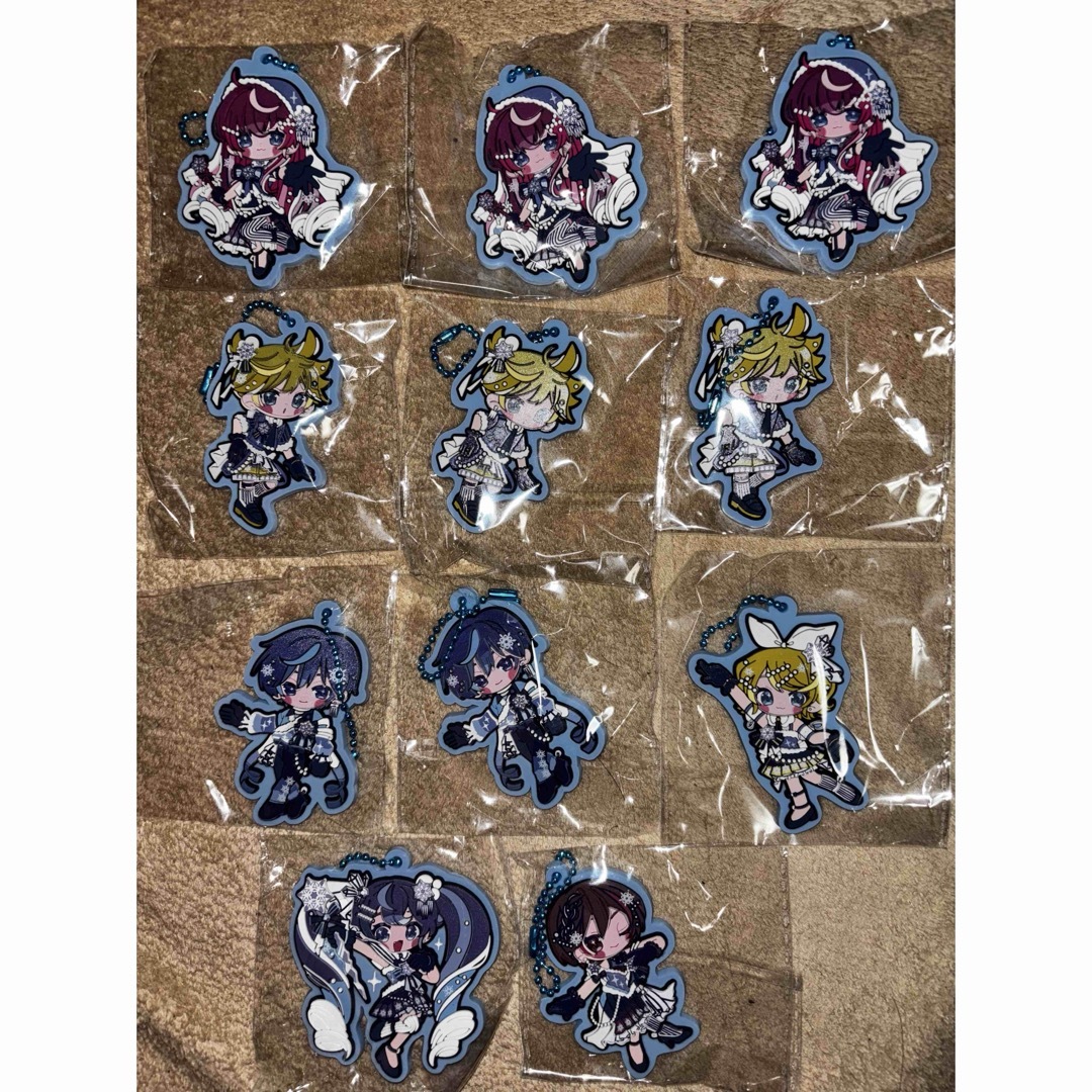 Cpla限定 初音ミク 雪ミク キーチェーン コンプリート 全6種 エンタメ/ホビーのおもちゃ/ぬいぐるみ(キャラクターグッズ)の商品写真