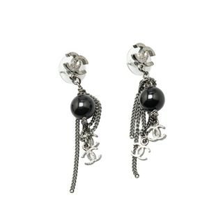 CHANEL - シャネル ピアス ココマーク ミラーボール ライン CHANEL - シャネル ピアス ココマーク ミラーボール ライン