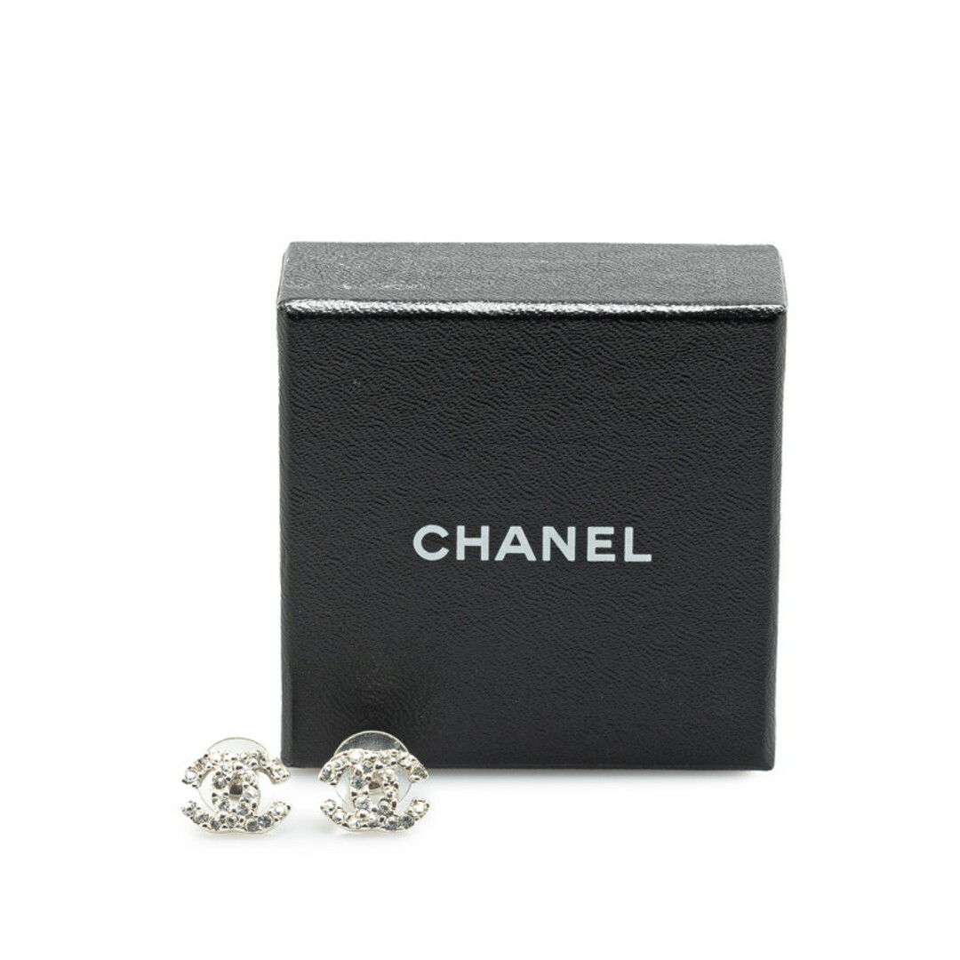 お歳暮・冬ギフト特集2024 シャネル 美品 - CHANEL ココマーク ピアス ラインストーン ピアス