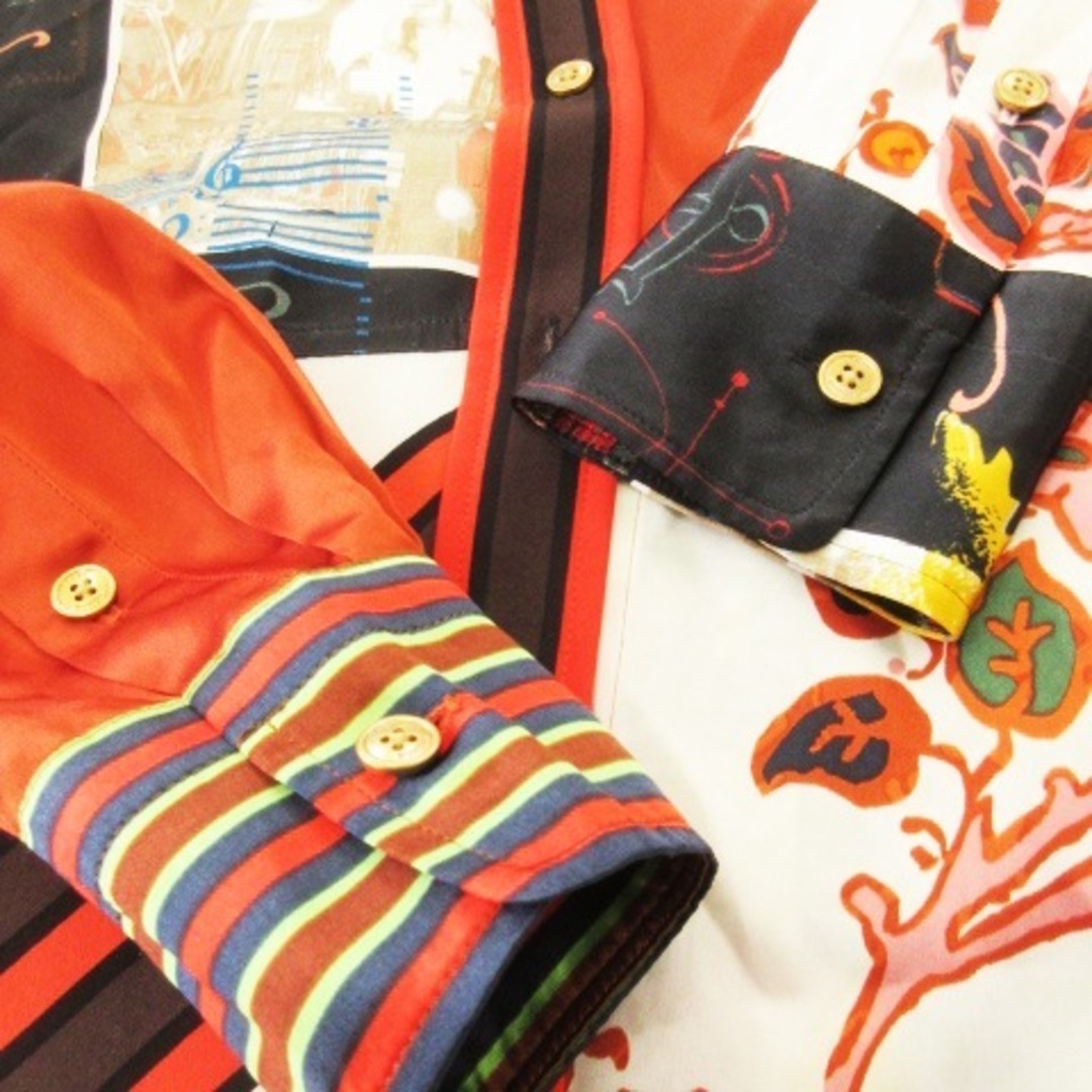 Tory Burch - トリーバーチ シャツワンピース ひざ丈 長袖 絹 Tory Burch - トリーバーチ シャツワンピース ひざ丈 長袖 絹