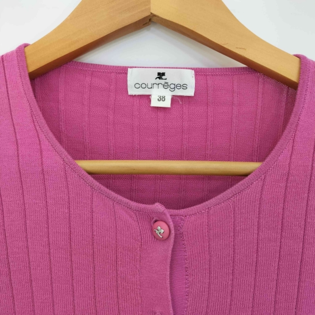 Courreges - courreges(クレージュ) ロゴボタン コットン クルー Courreges - courreges(クレージュ) ロゴボタン コットン クルー