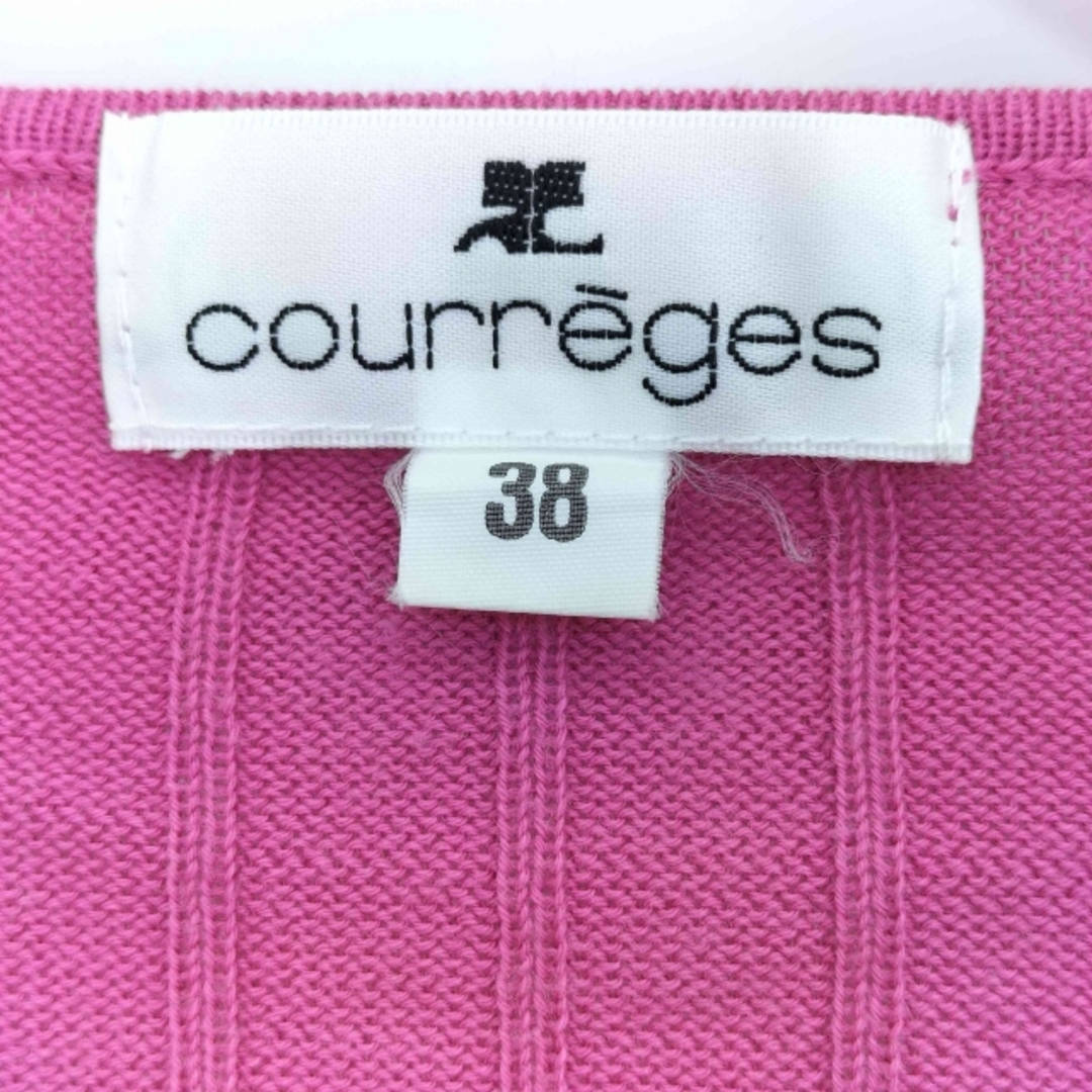 Courreges - courreges(クレージュ) ロゴボタン コットン クルー Courreges - courreges(クレージュ) ロゴボタン コットン クルー