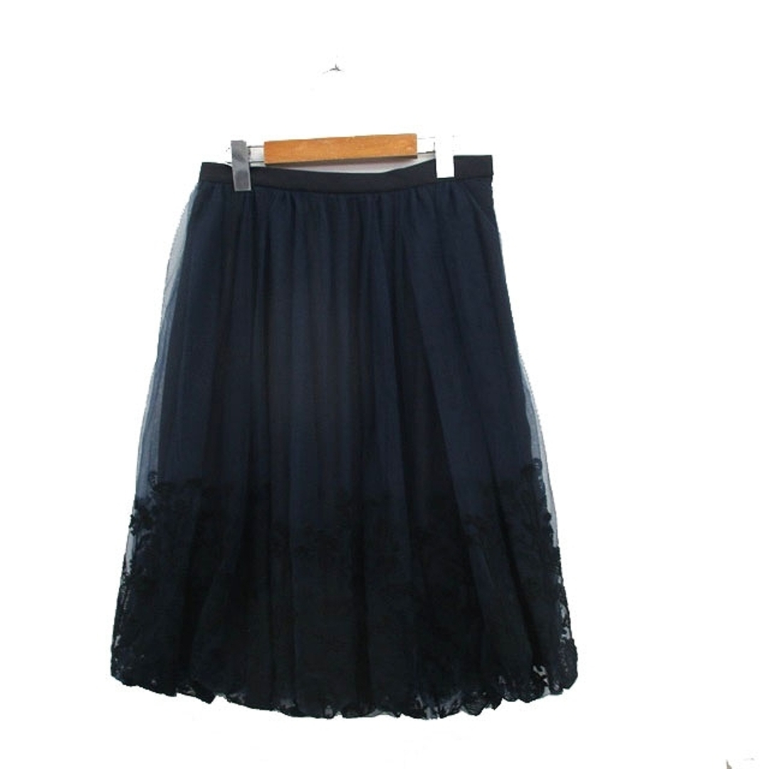 TO BE CHIC - トゥービーシック バルーン チュール スカート 膝 TO BE CHIC - トゥービーシック バルーン チュール スカート 膝