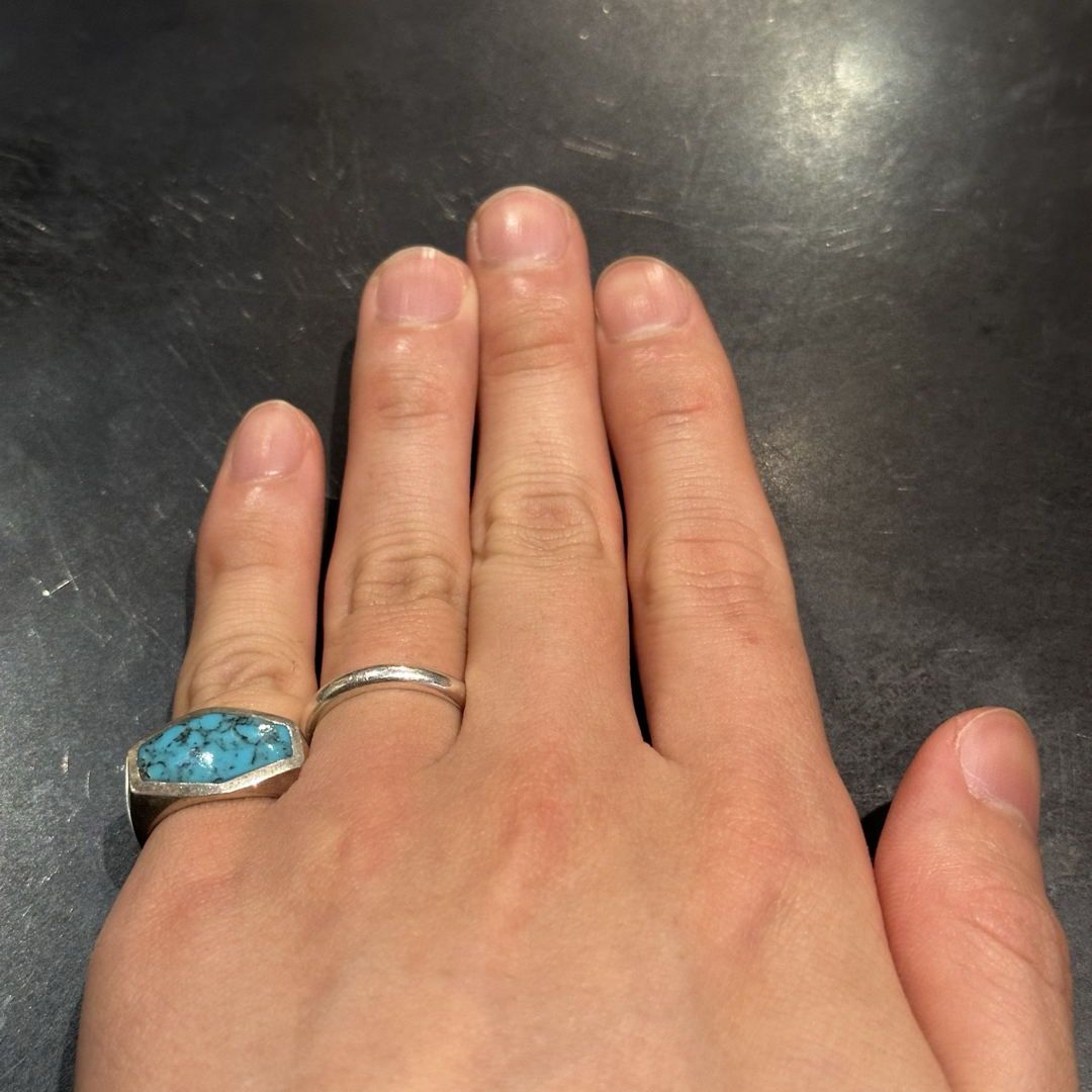 SILVER925 TURQUOISE DESIGN RING/シルバー/リングの通販 by SILVER925 TURQUOISE DESIGN RING/シルバー/リングの通販 by