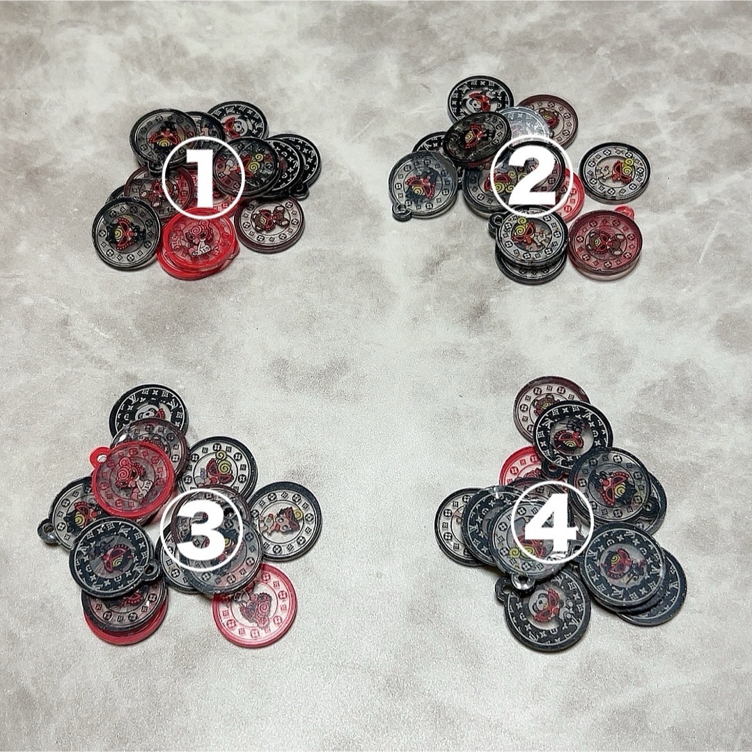 ヒス2cmアクリル ハンドメイドの素材/材料(各種パーツ)の商品写真