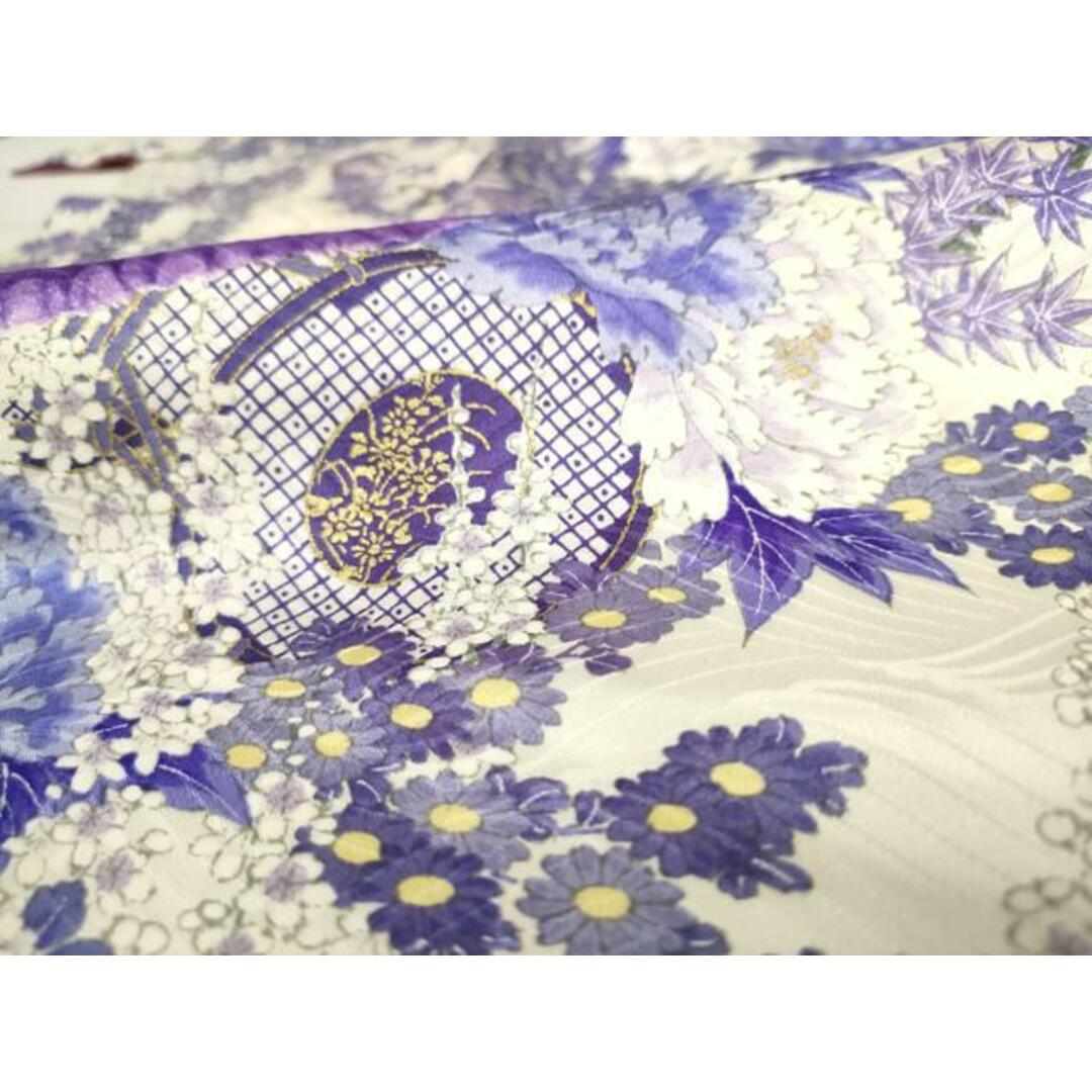 平和屋着物□上質な小紋 花鼓文 金彩 正絹 逸品 AAAS2296pfの 平和屋着物□上質な小紋 花鼓文 金彩 正絹 逸品 AAAS2296pfの