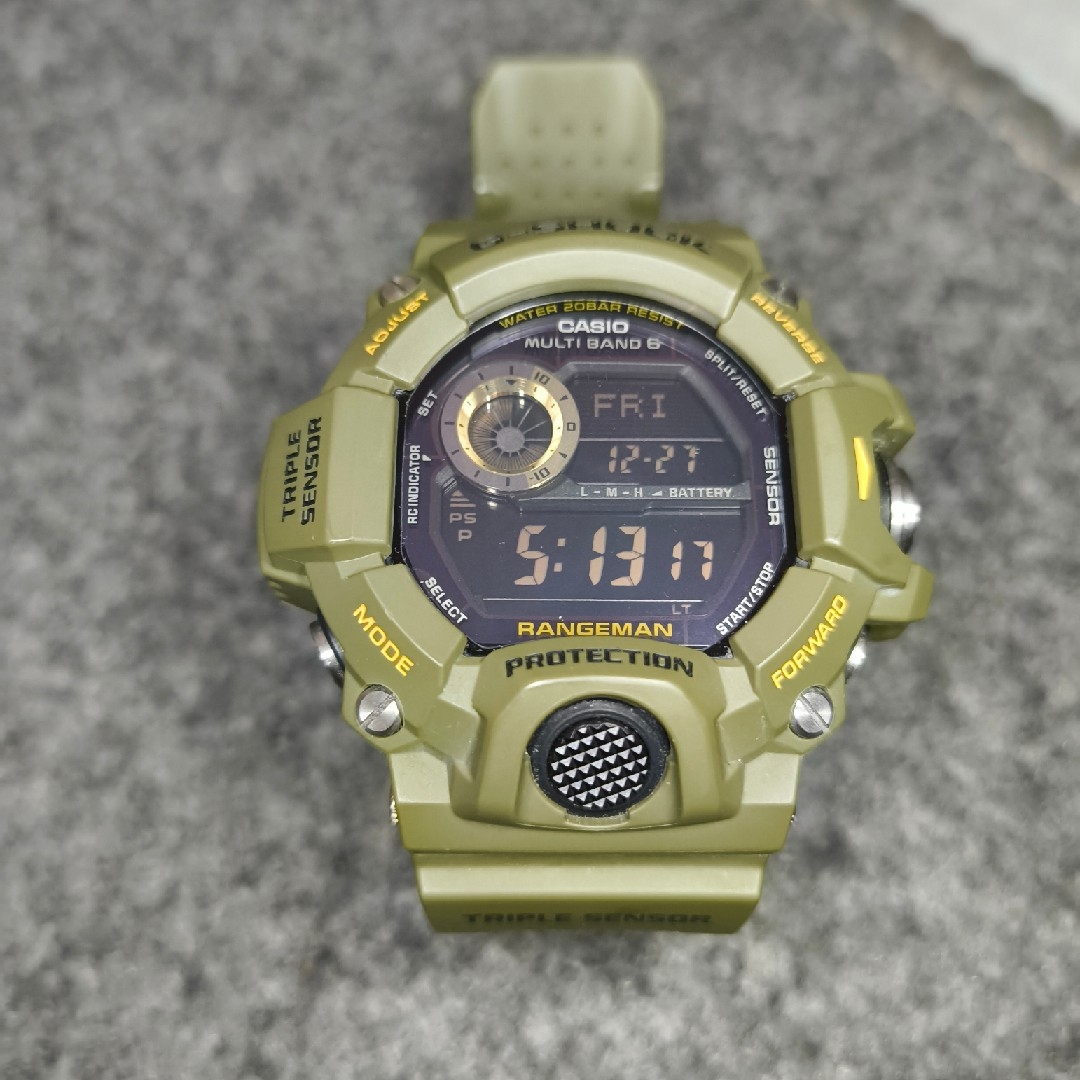 CASIO(カシオ)のG-SHOCK レンジマン GW-9400 電波ソーラー 反転液晶 3センサー メンズの時計(腕時計(デジタル))の商品写真
