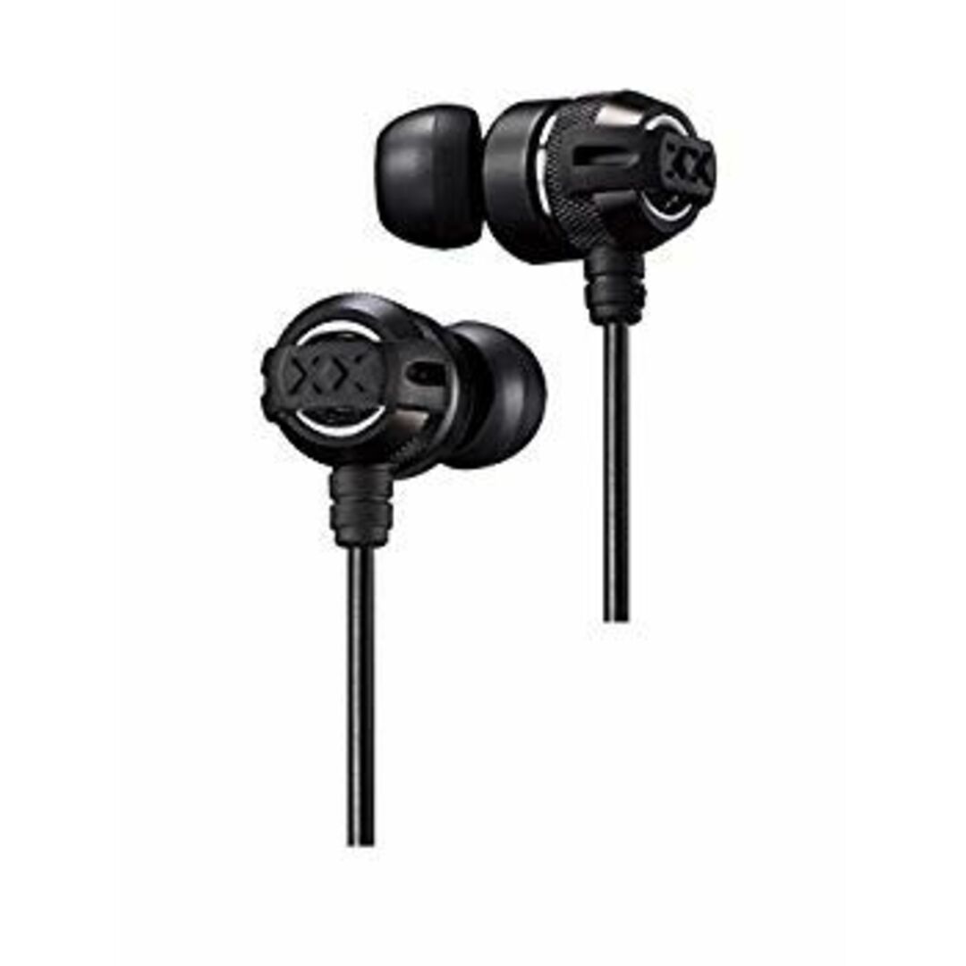 JVC HA-FX33X-B XXシリーズ イヤホン カナル型 ブラック d2ldlup スマホ/家電/カメラのオーディオ機器(ヘッドフォン/イヤフォン)の商品写真