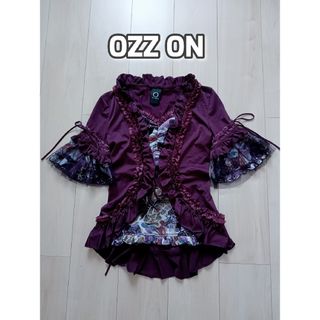 OZZON - ozz oneste チャイナ カットソー ノースリーブ トップス OZZON - ozz oneste チャイナ カットソー ノースリーブ トップス