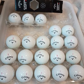 Amazon.com : Callaway ERC Soft 2021 Triple Track Golf Balls