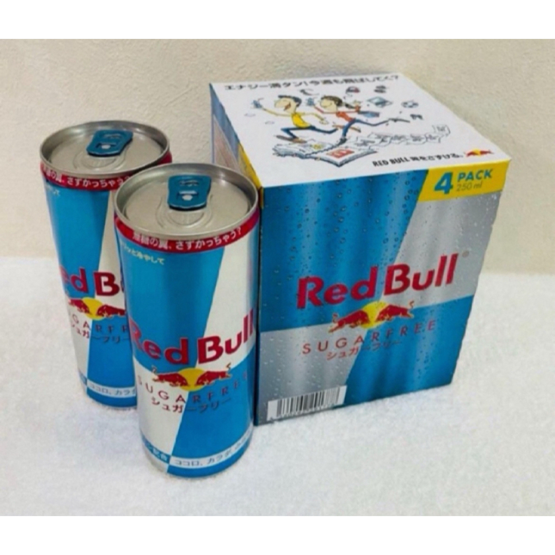 Red bull レッドブル シュガーフリー250ml 6本セットの通販 by Red bull レッドブル シュガーフリー250ml 6本セットの通販 by