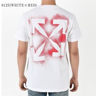 Off-White - off-white オフホワイト Tシャツ ファイヤーテープ Off-White - off-white オフホワイト Tシャツ ファイヤーテープ