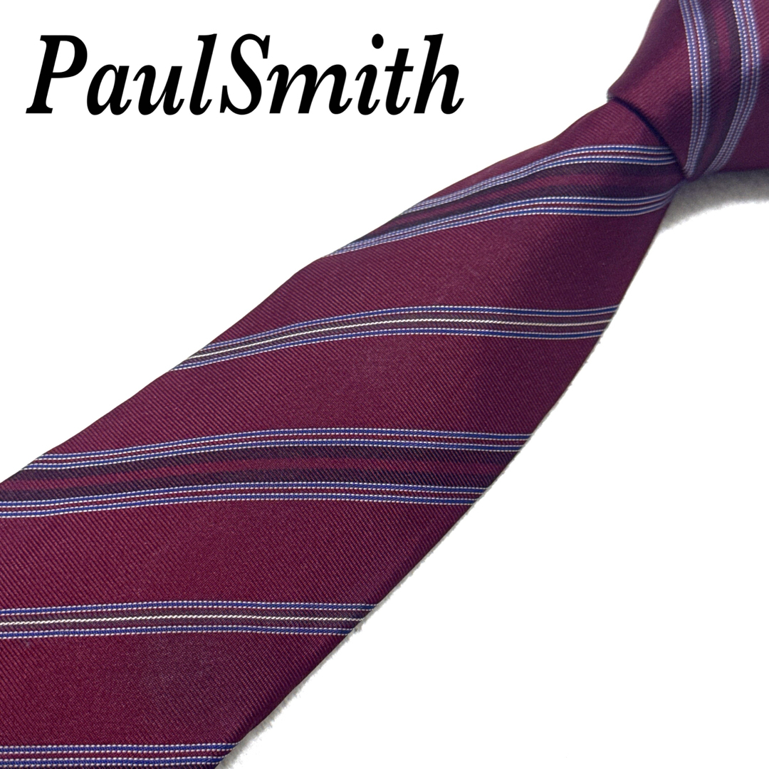 Paul Smith - 【現行タグ・美品】 ポールスミス ネクタイ Paul Smith - 【現行タグ・美品】 ポールスミス ネクタイ