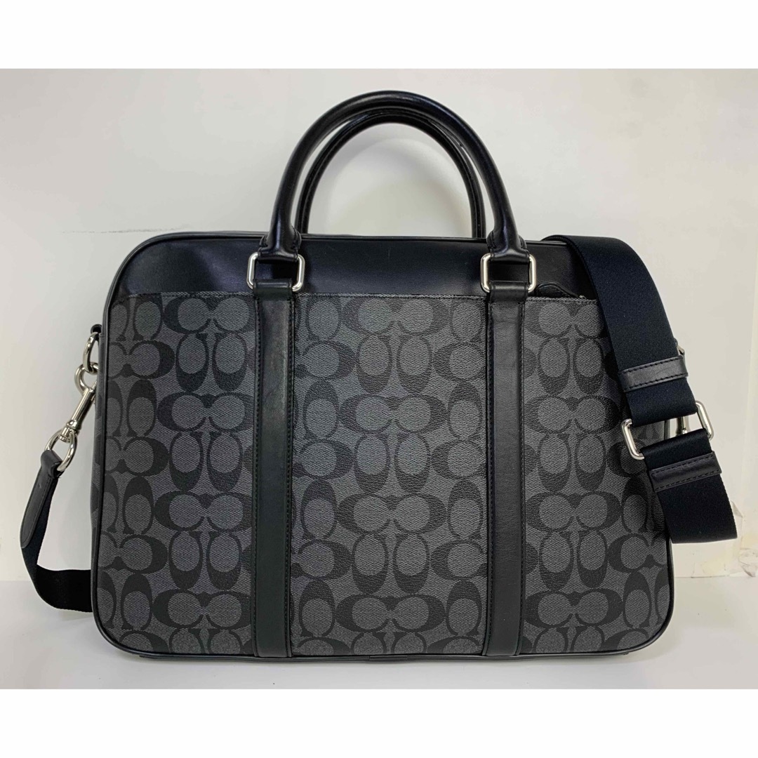 COACH - コーチ COACH メンズ シグネチャー 2Way ビジネスバッグ COACH - コーチ COACH メンズ シグネチャー 2Way ビジネスバッグ