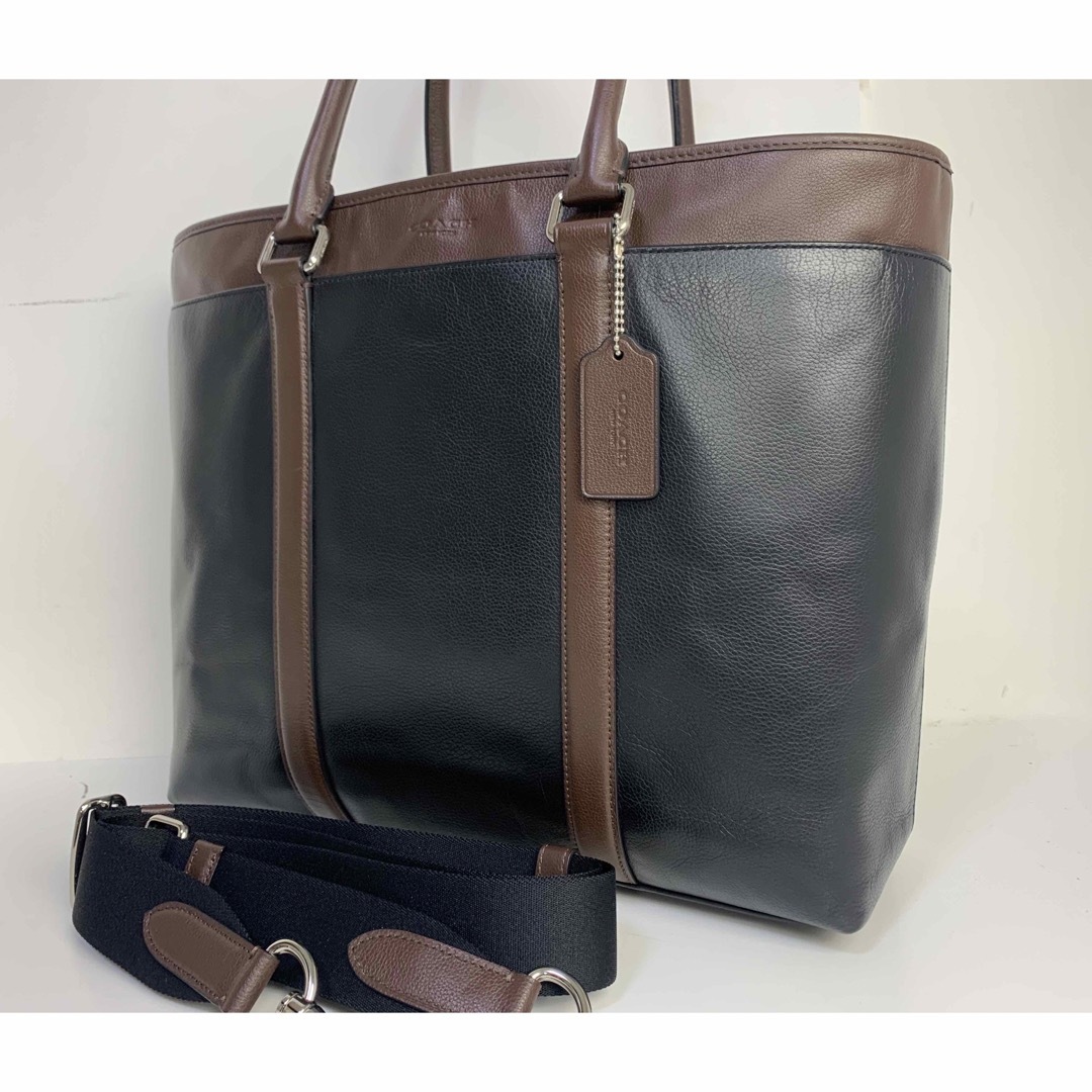 COACH - 極美品☆ コーチ メンズ COACH レザー 2Way ショルダー COACH - 極美品☆ コーチ メンズ COACH レザー 2Way ショルダー